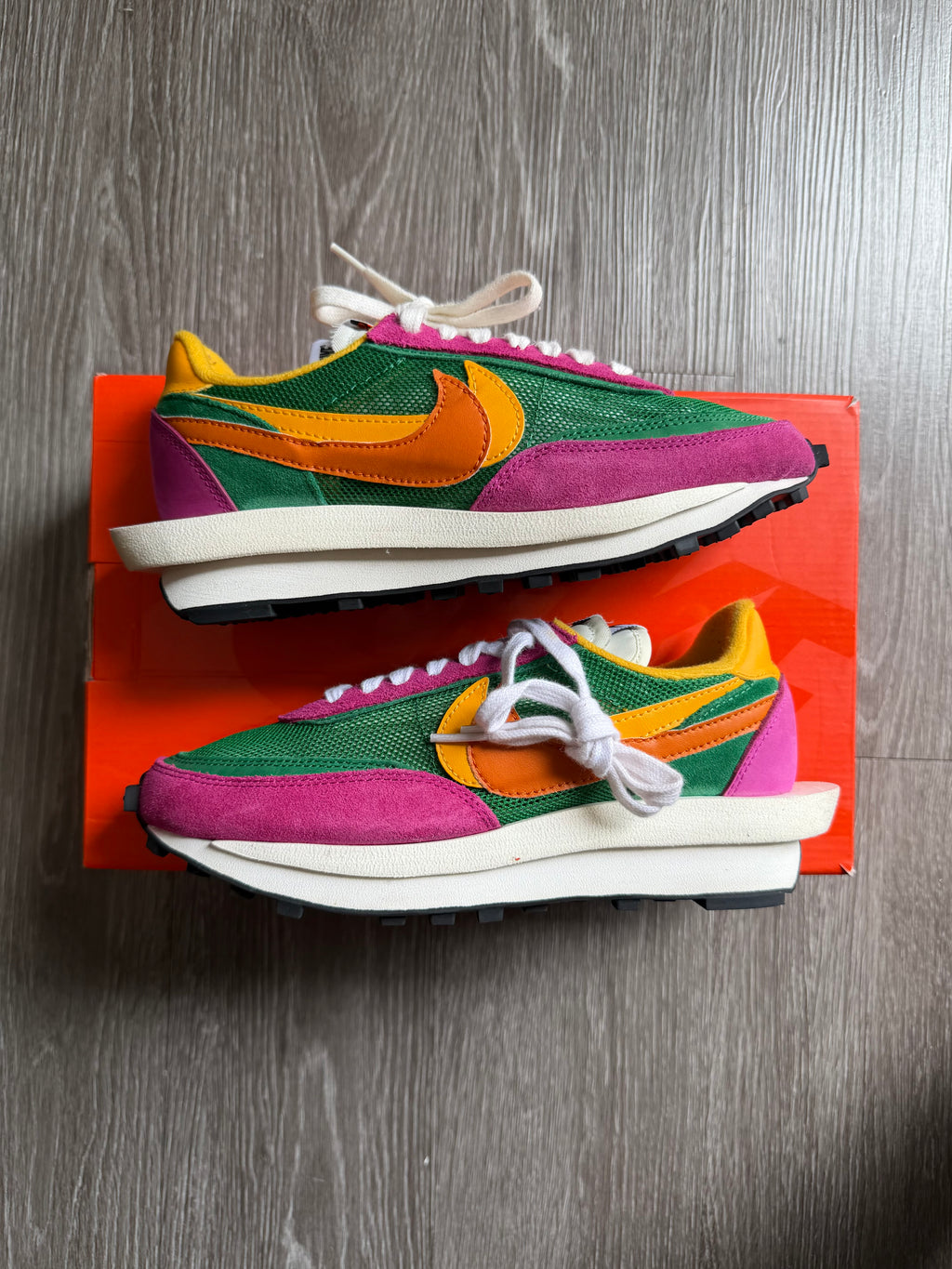 Nike LD Waffle “sacai Pine Green”