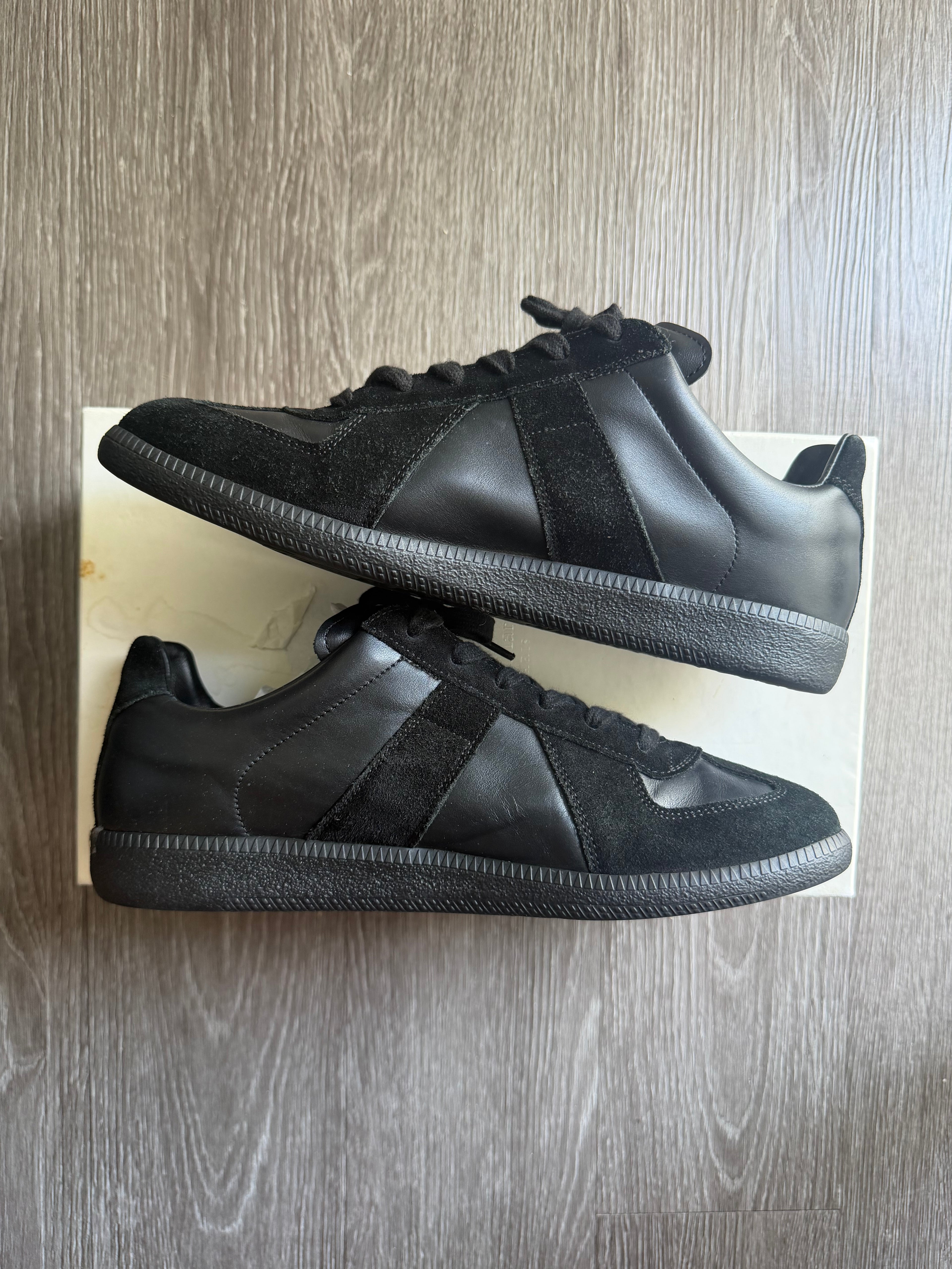 Maison Margiela Replica Low Top Sneakers “Black”