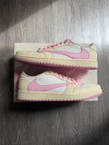 Jordan 1 Retro Low OG SP “Travis Scott Shy Pink”