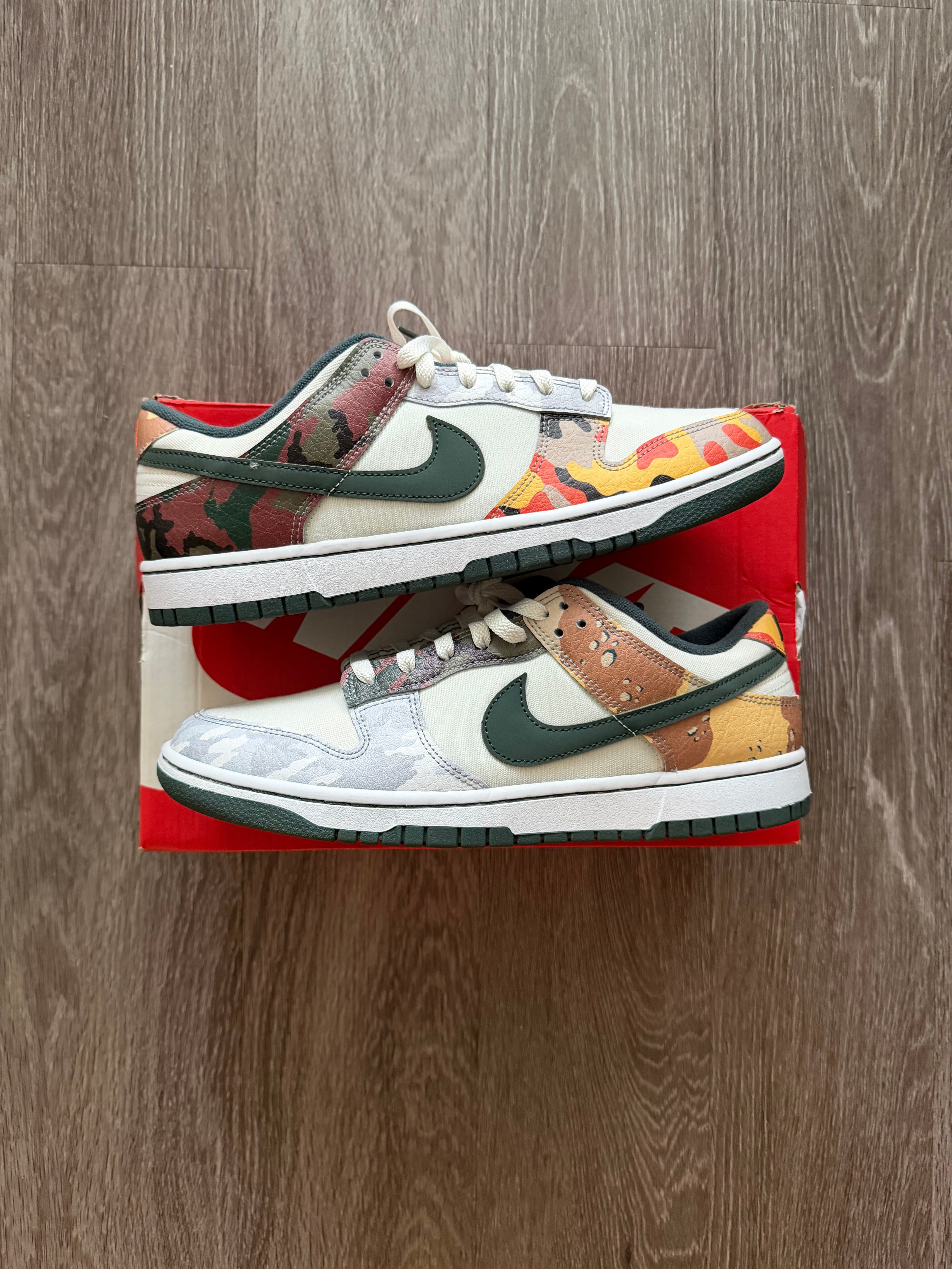 Nike Dunk Low SE “Sail Multi-Camo”