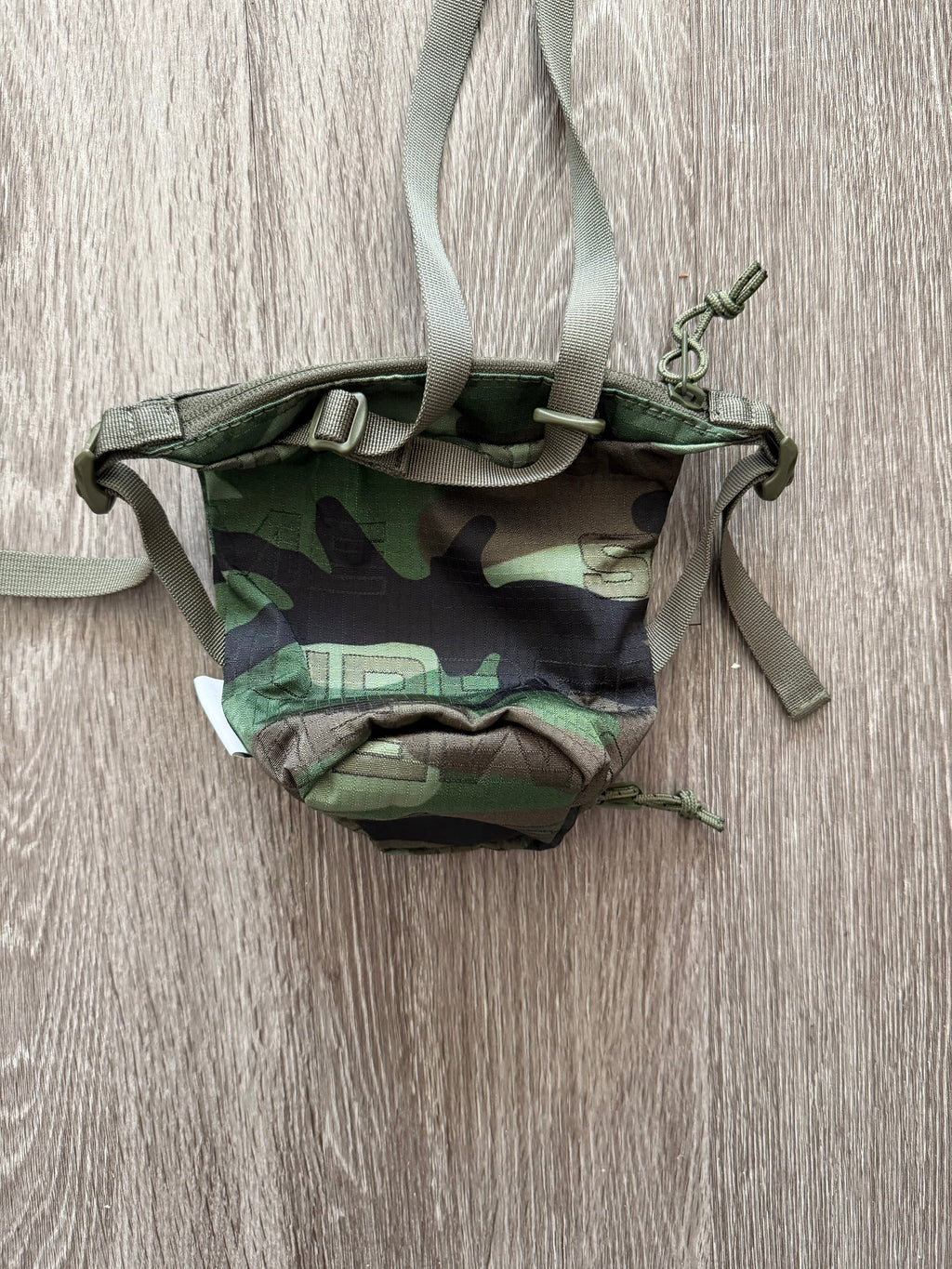 Supreme Neck Pouch (FW21) “Woodland Camo”