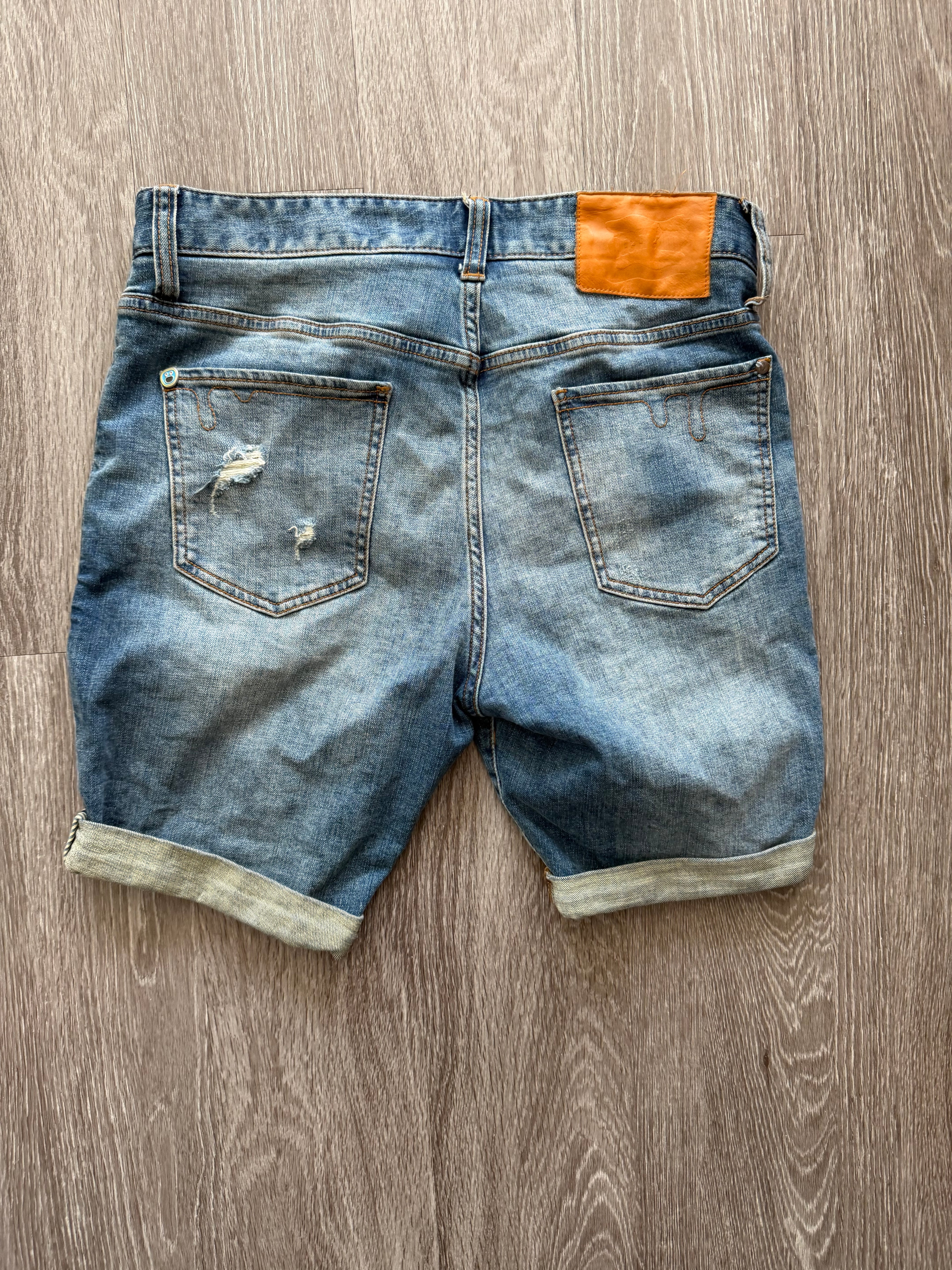 Ice Cream Soft Serve Jean Shorts “Blue Jean”