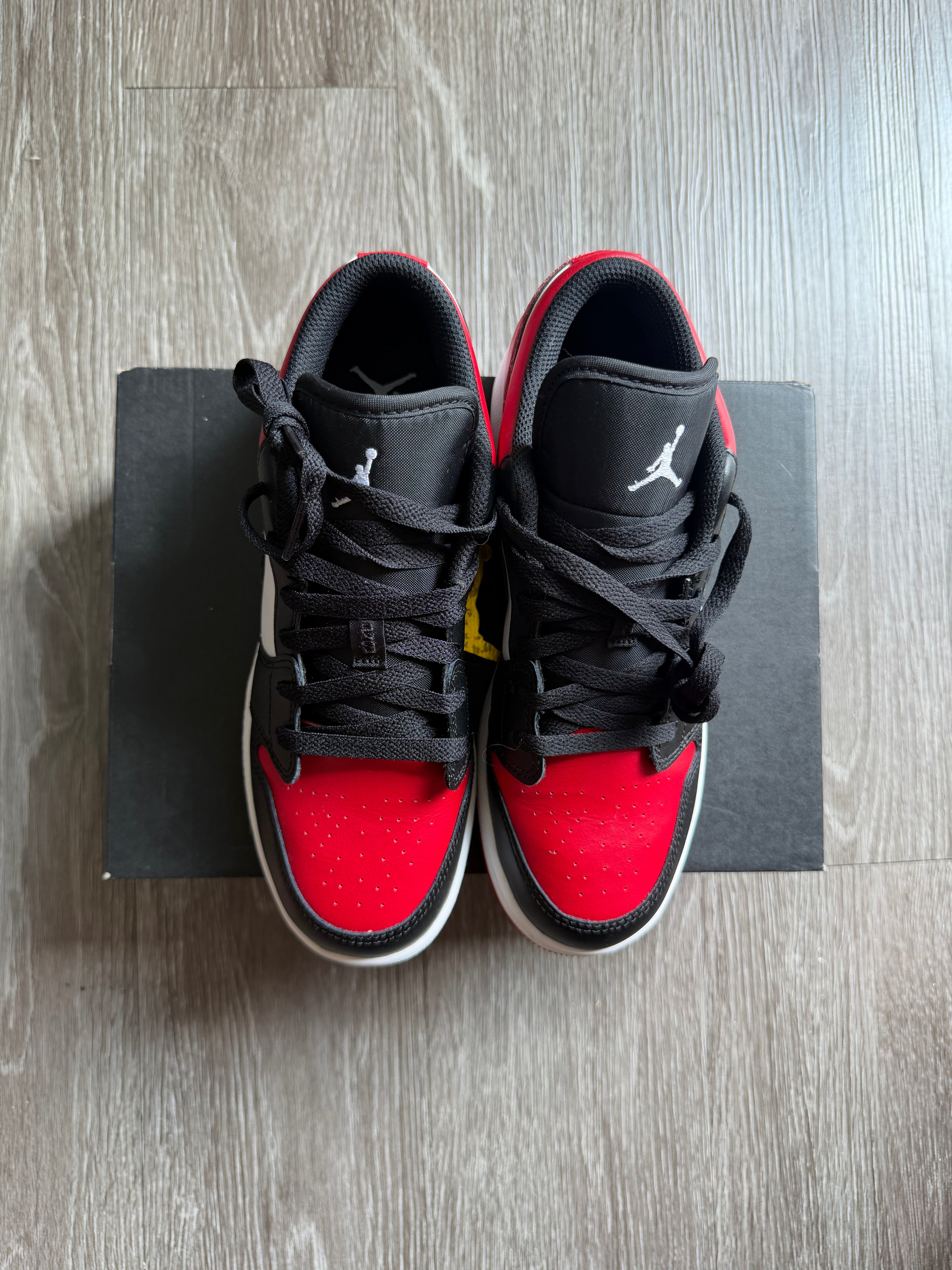 Jordan 1 Retro Low “Bred Toe”
