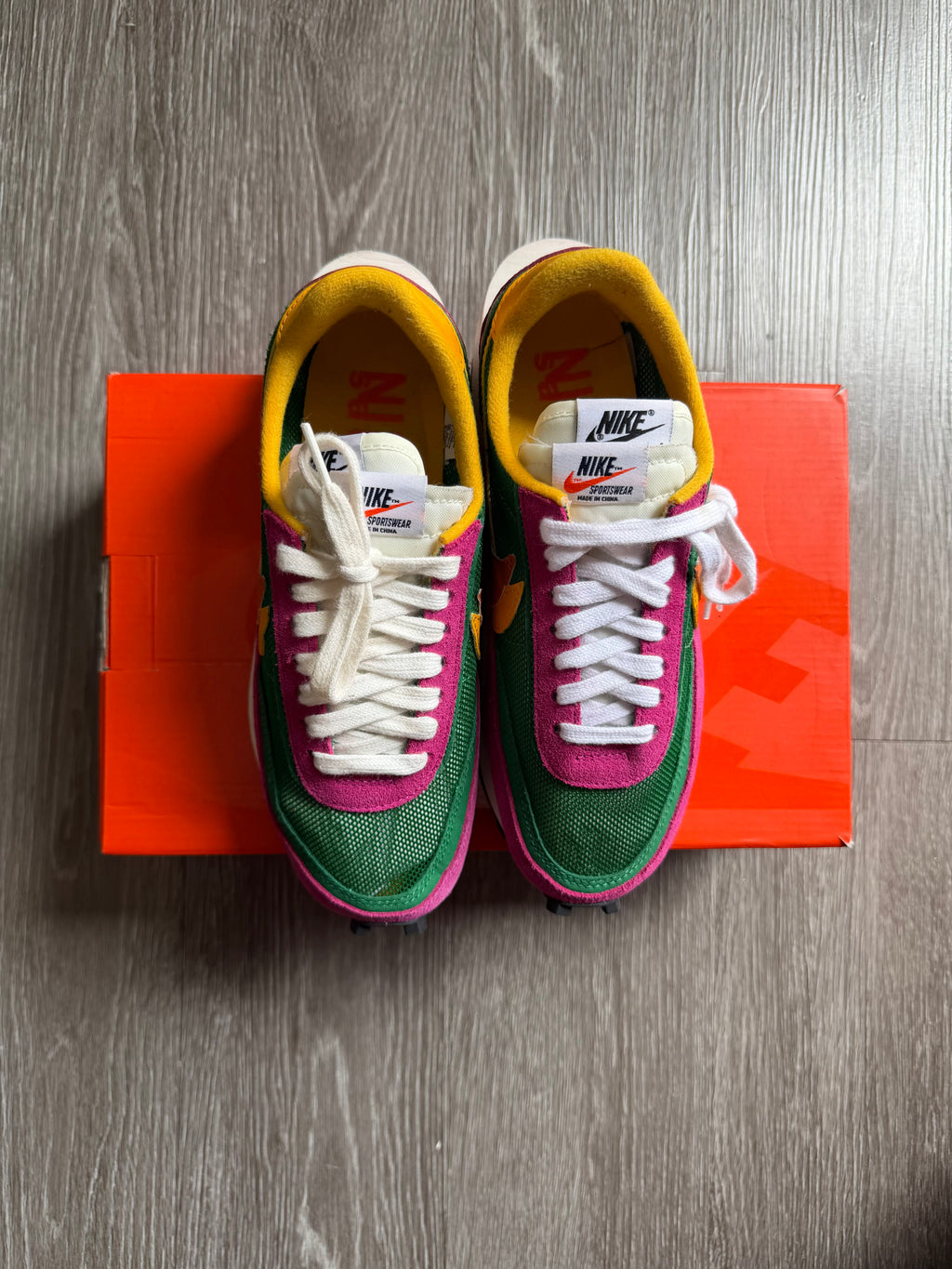 Nike LD Waffle “sacai Pine Green”