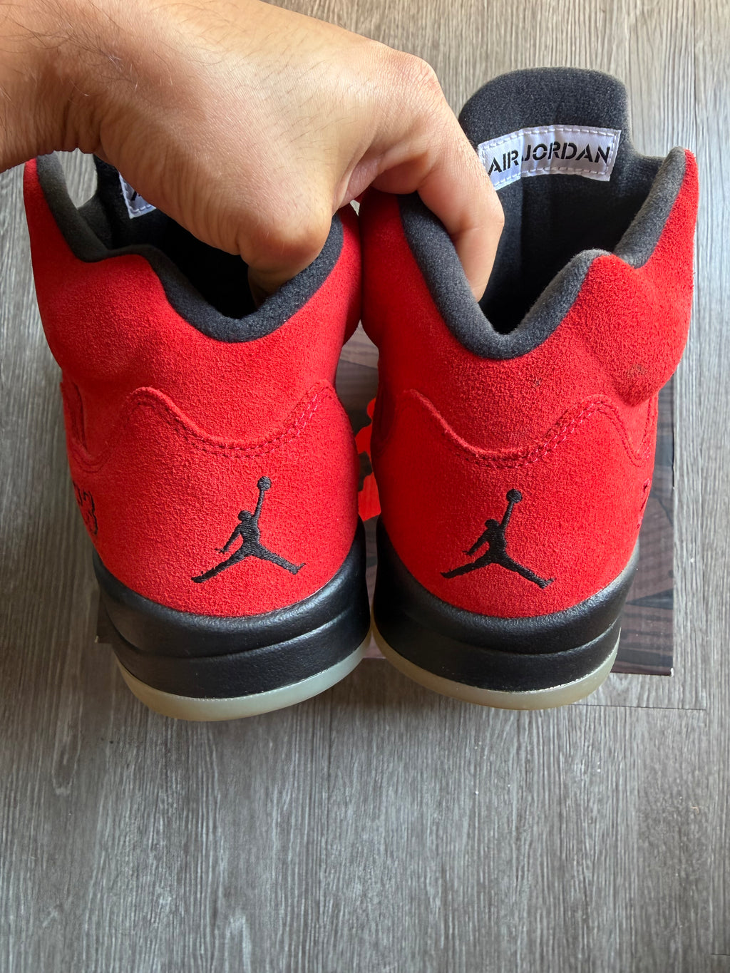 Jordan 5 Retro “Raging Bull Red” (2021)