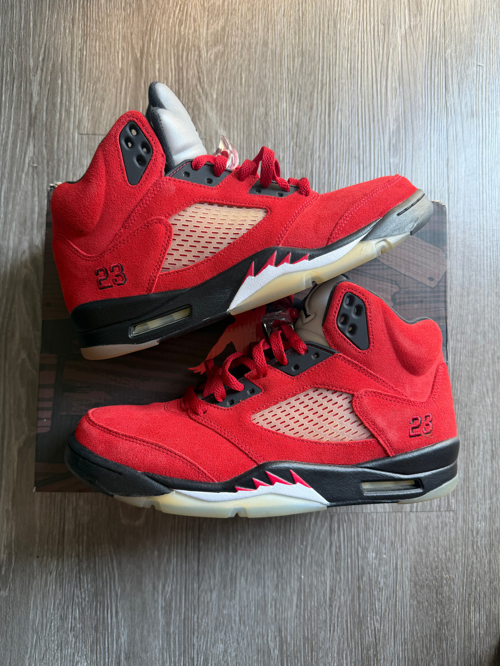 Jordan 5 Retro “Raging Bull Red” (2021)