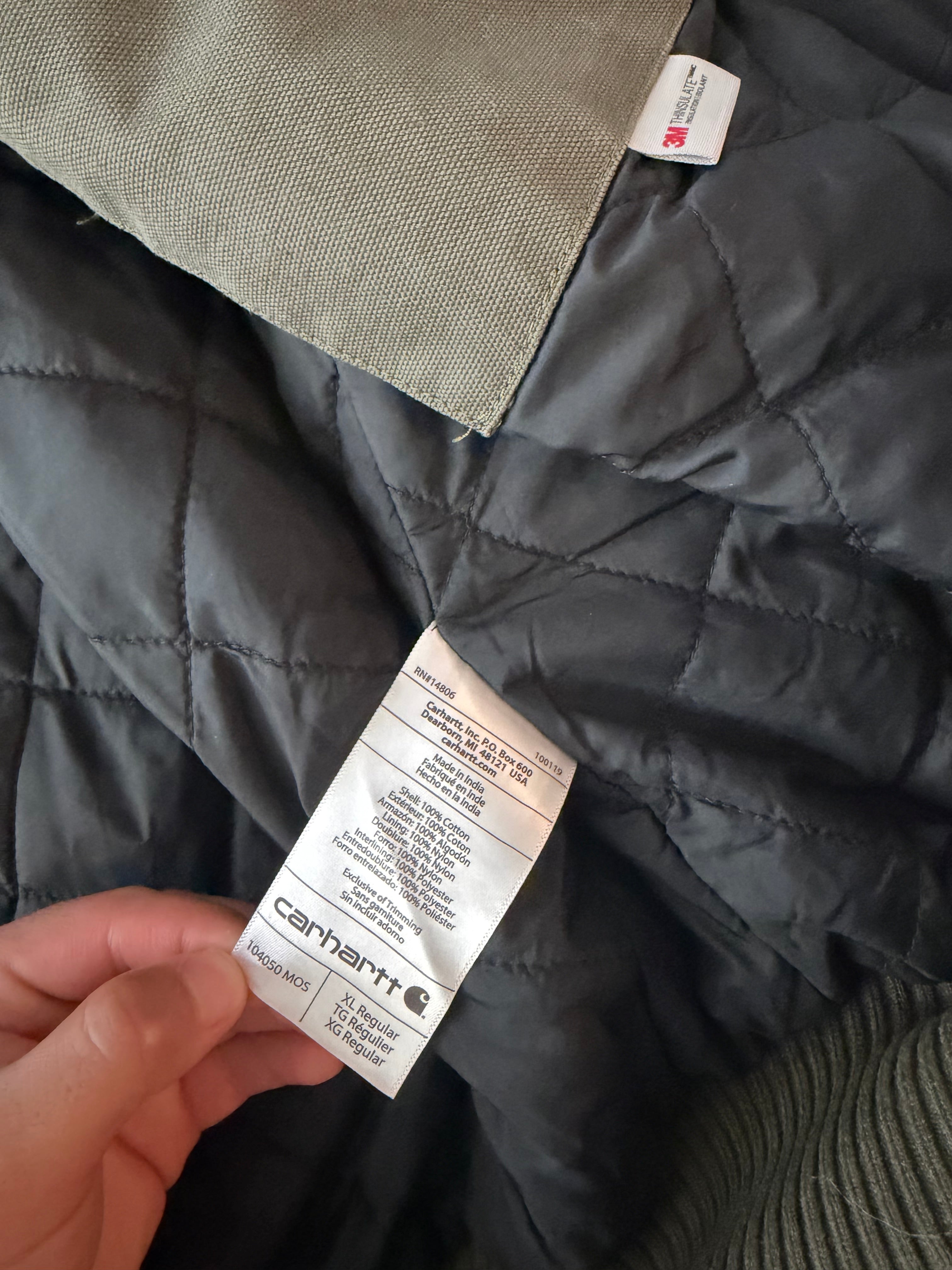 Carhartt Washed Duck Insulated Active Jac