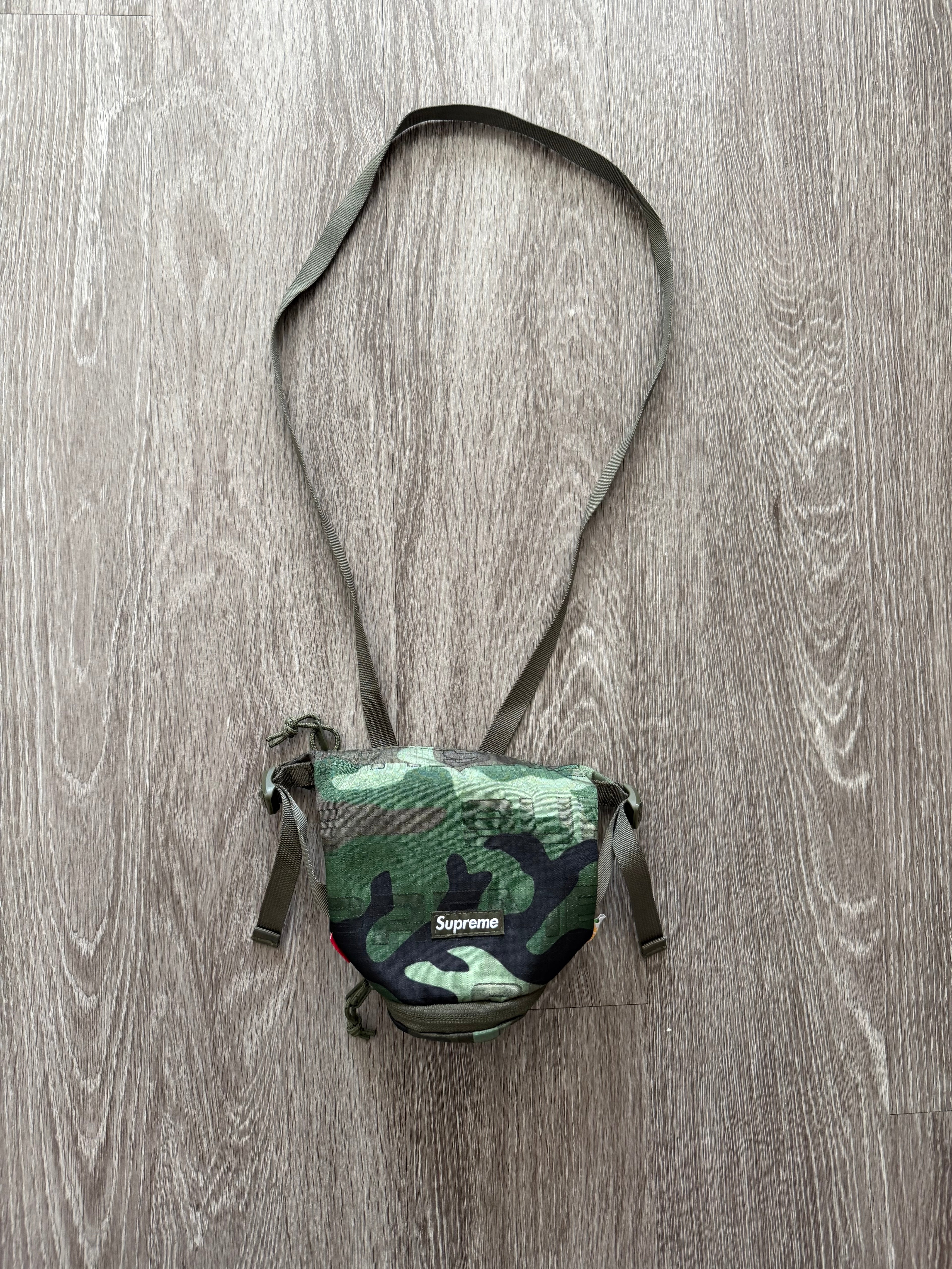 Supreme Neck Pouch (FW21) “Woodland Camo”