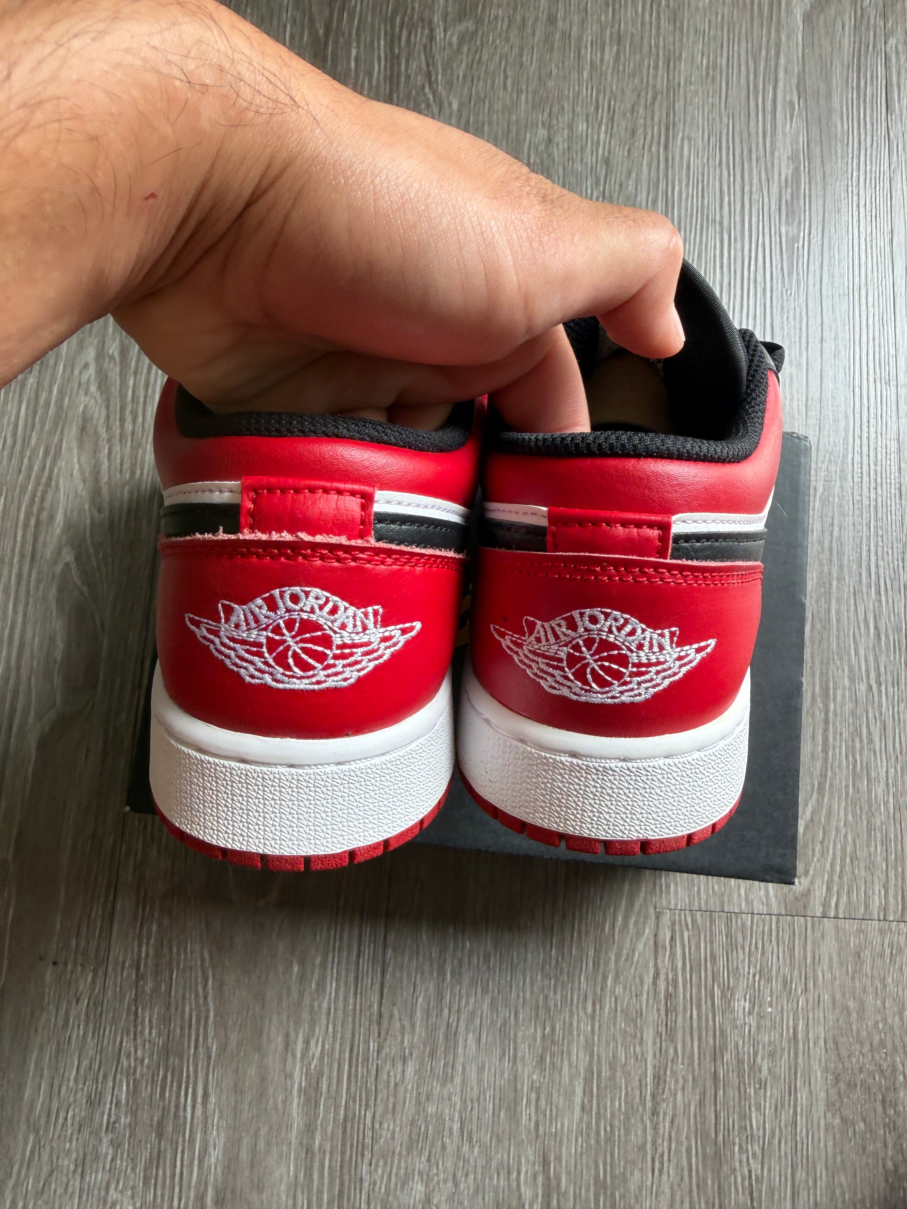 Jordan 1 Retro Low “Bred Toe”