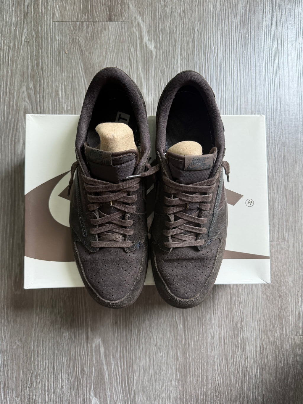 Jordan 1 Retro Low OG SP “Travis Scott Velvet Brown”