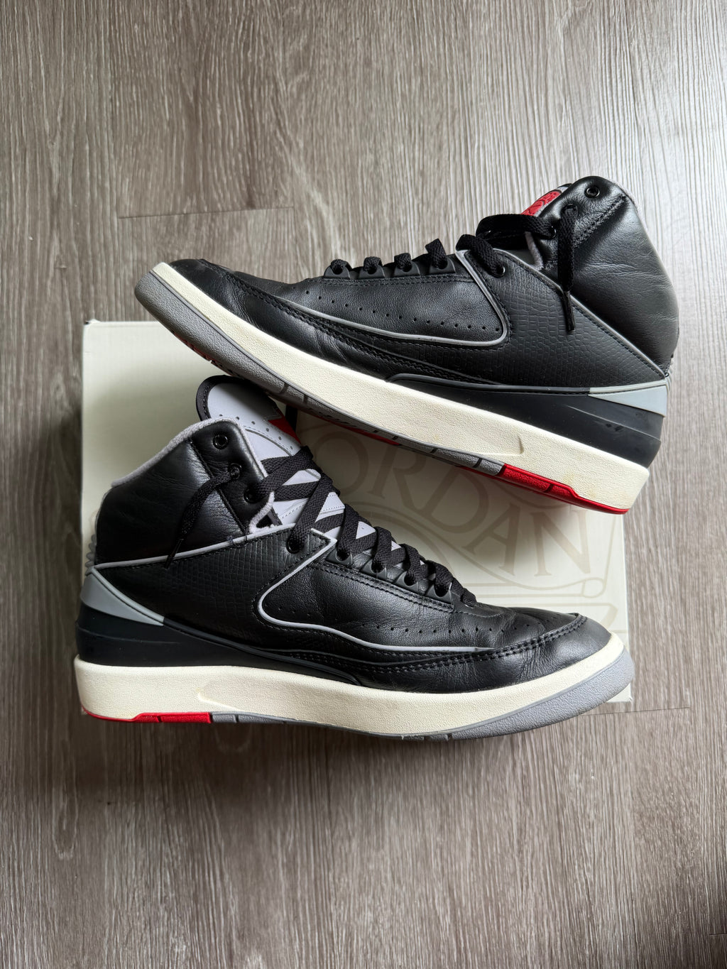 Jordan 2 Retro “Black Cement”