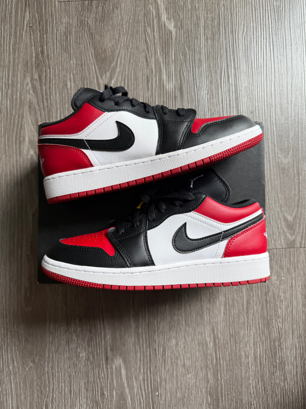 Jordan 1 Retro Low “Bred Toe”