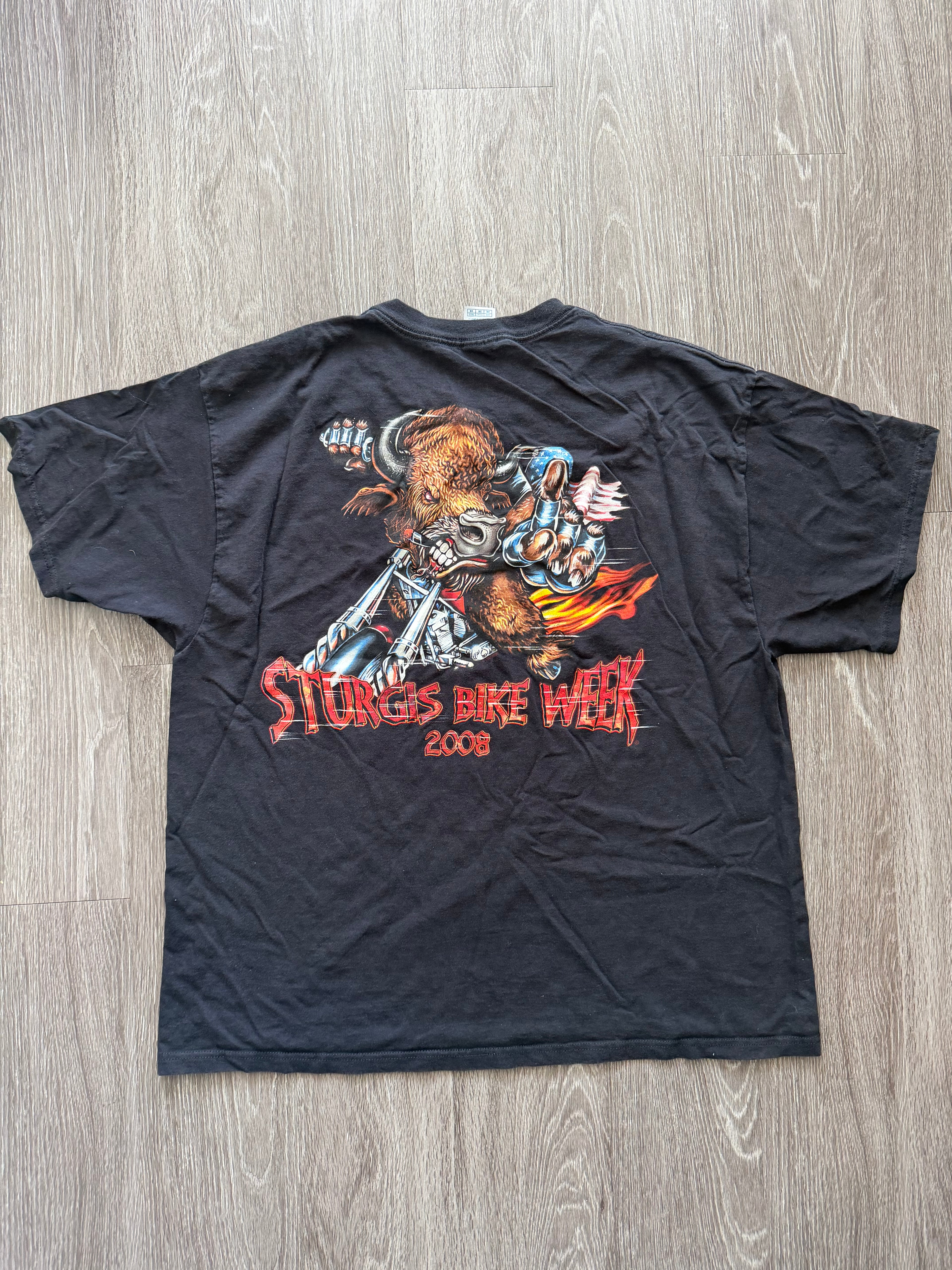 Vintage 2008 Bike Week Tee