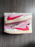 Jordan 1 Retro Low OG SP “Travis Scott Sail Tropical Pink”