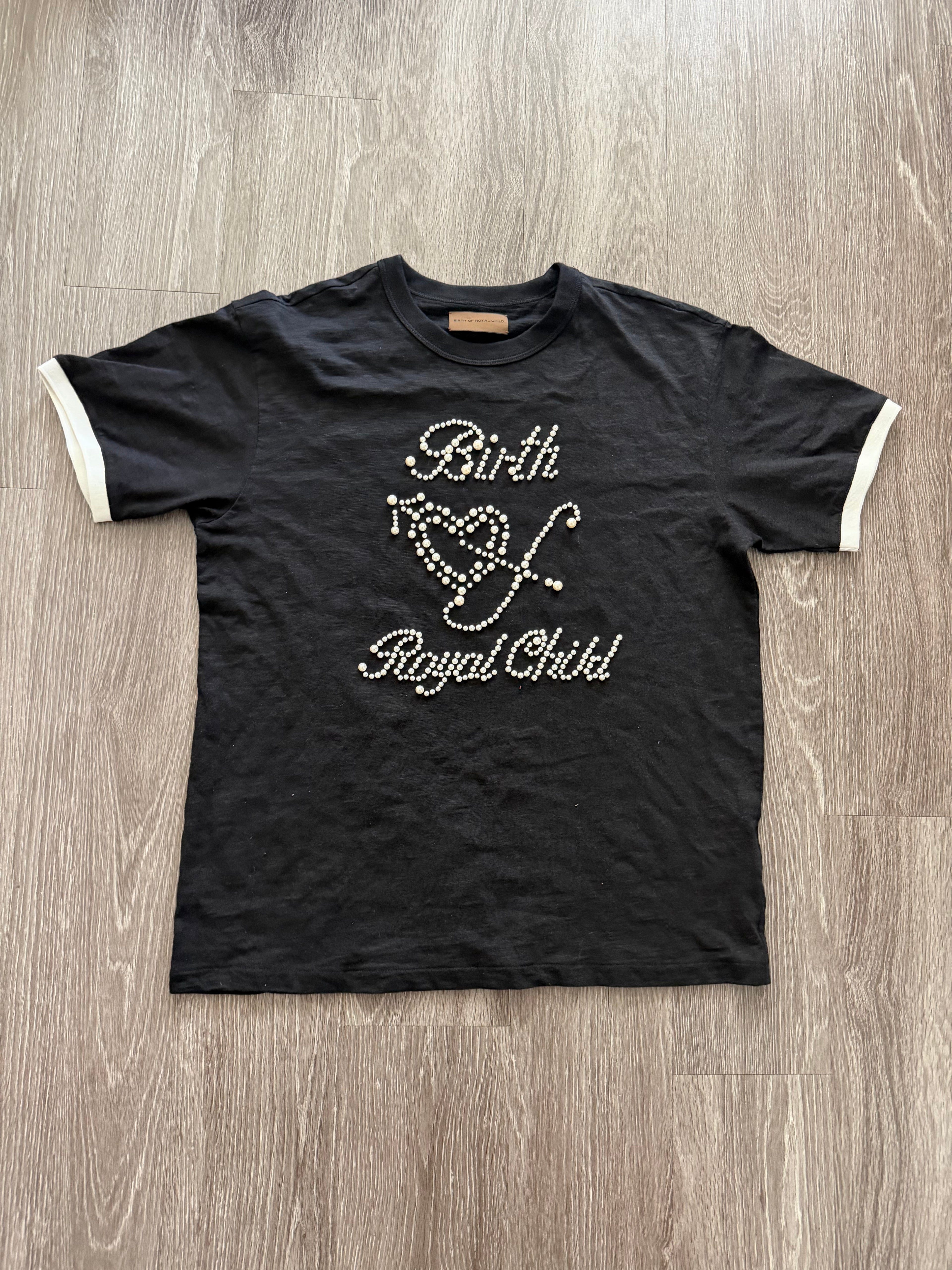 Birth of Royal Child Pearl Patchwork Tee