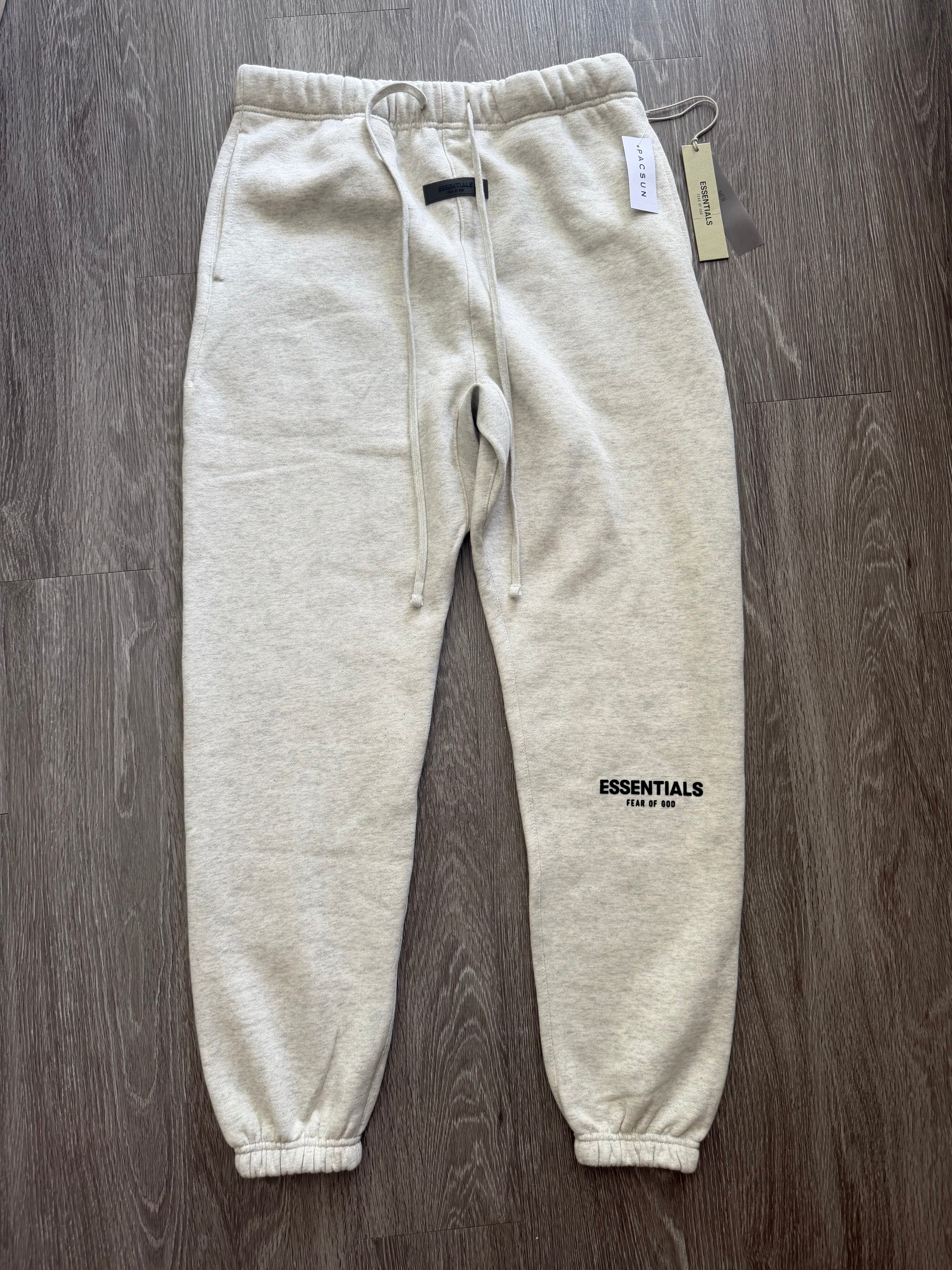Essentials Fear of God Sweatpants “Light Oatmeal”