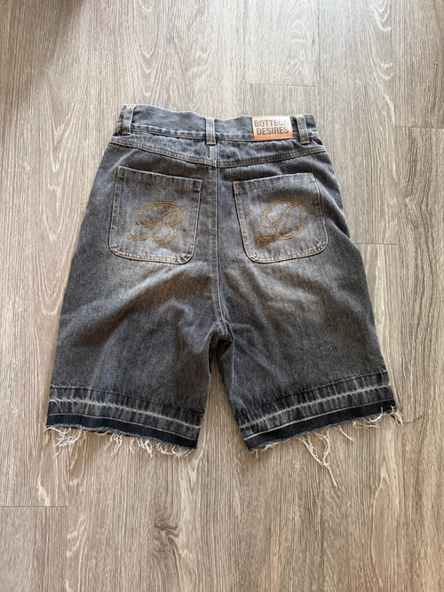Bottega Desires Denim Shorts