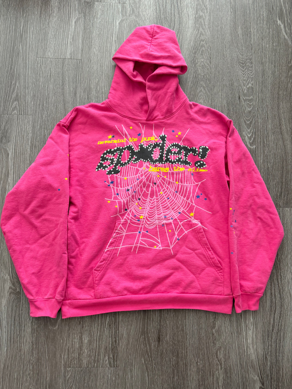 Sp5der P*NK V2 Hoodie “Pink”