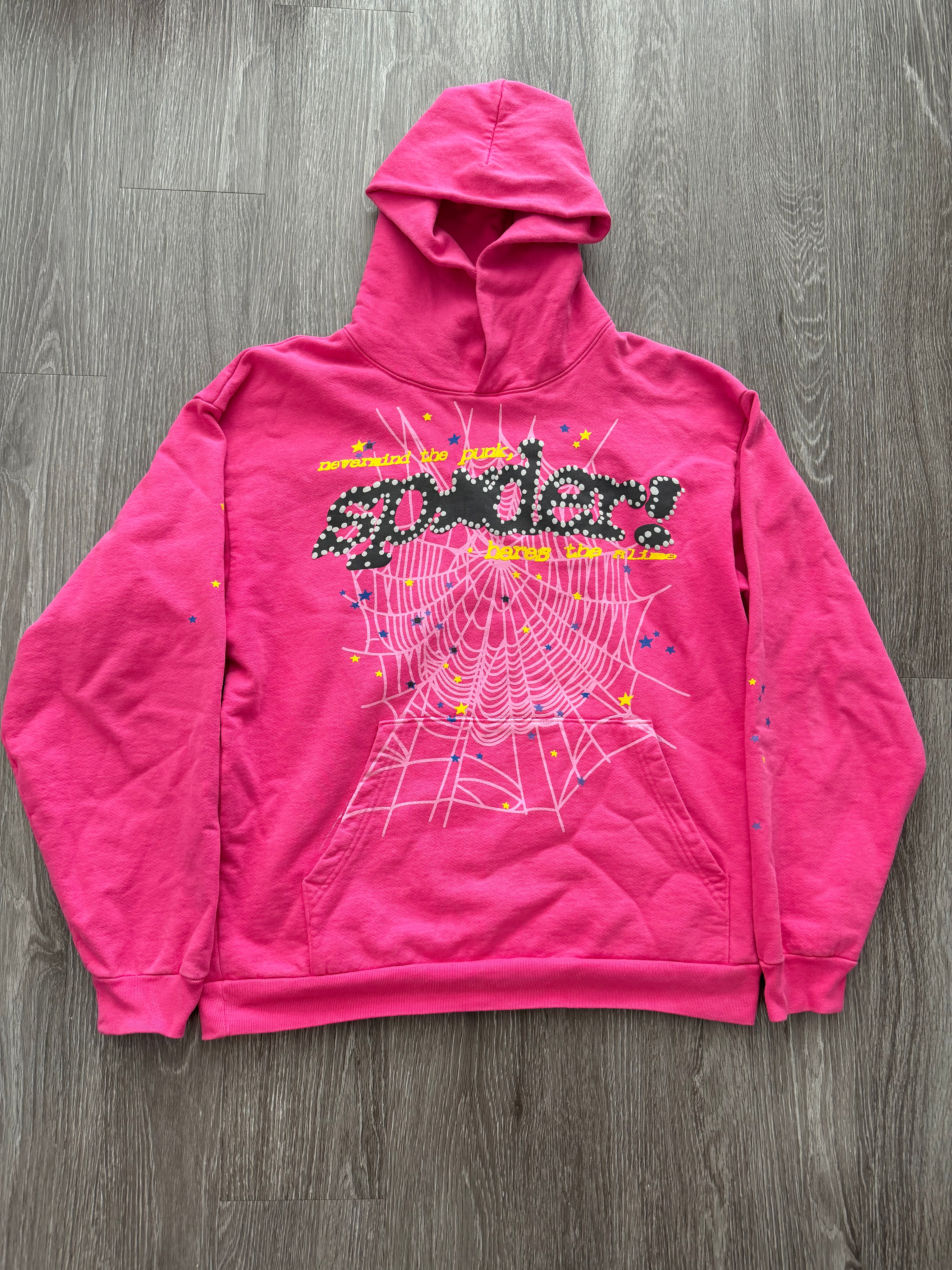 Sp5der P*NK V2 Hoodie “Pink”