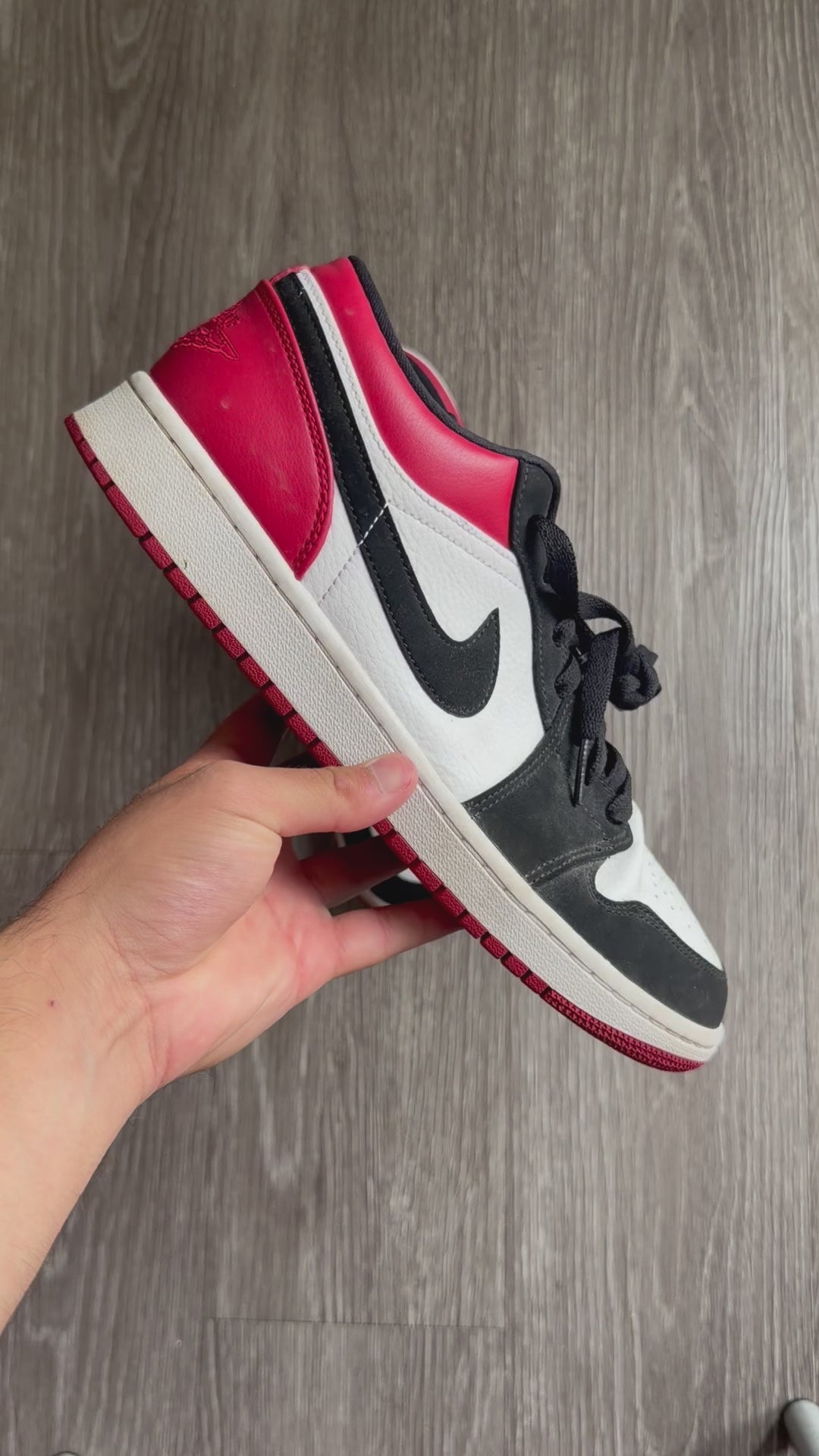 Jordan 1 Low “Black Toe” (2019)