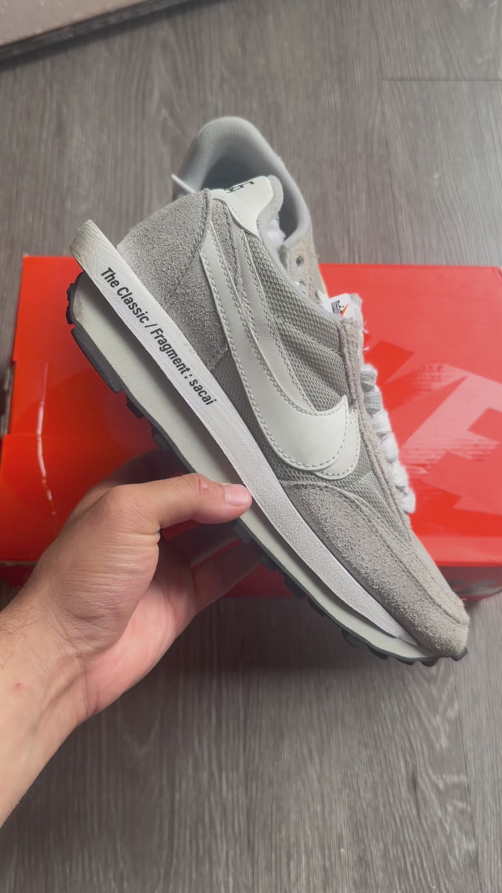 Nike LD Waffle SF “sacai Fragment Grey”