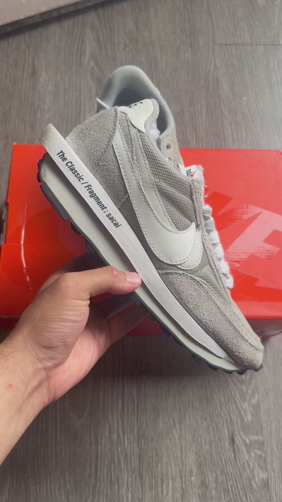 Nike LD Waffle SF “sacai Fragment Grey”