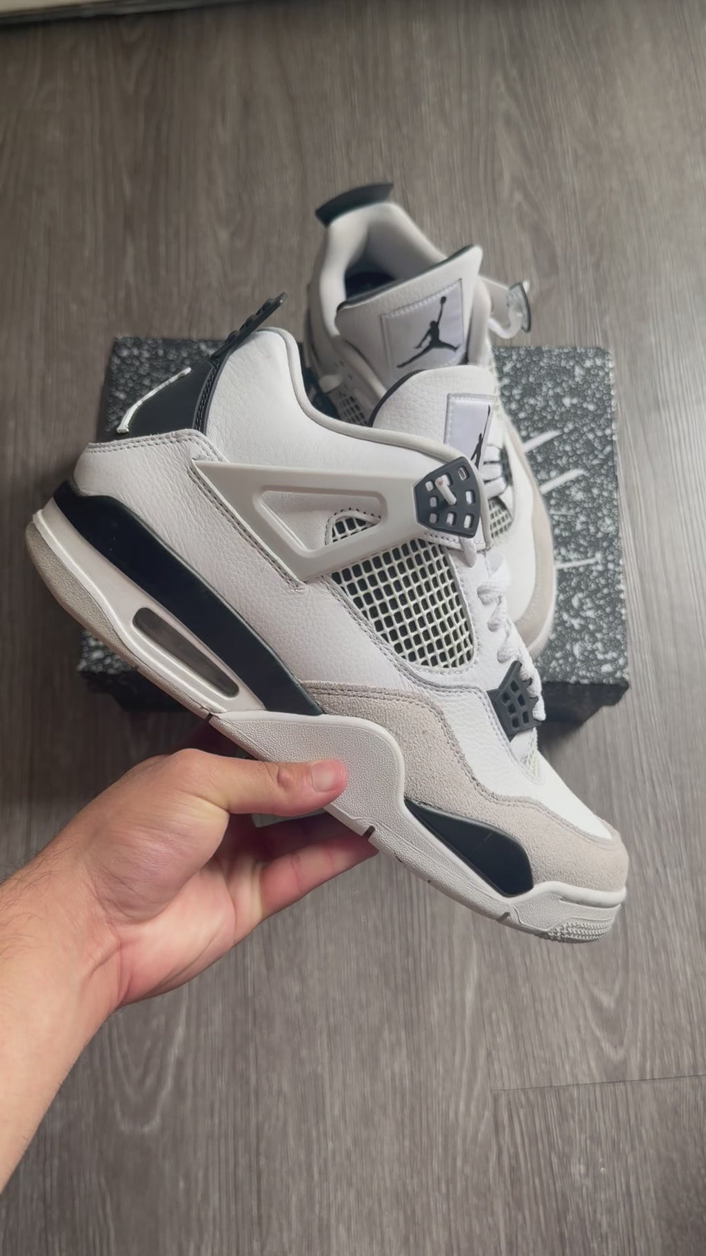 Jordan 4 Retro “Military Black”