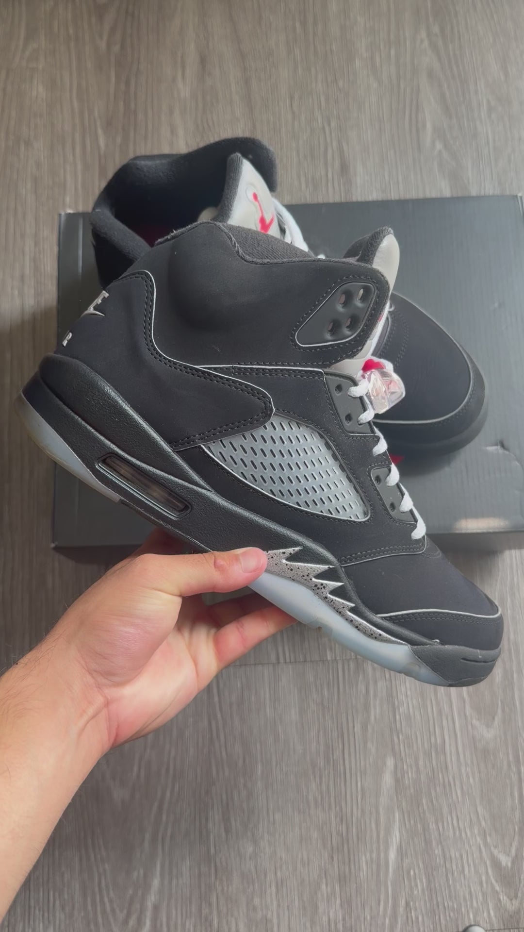 Jordan 5 Retro “Black Metallic Reimagined”
