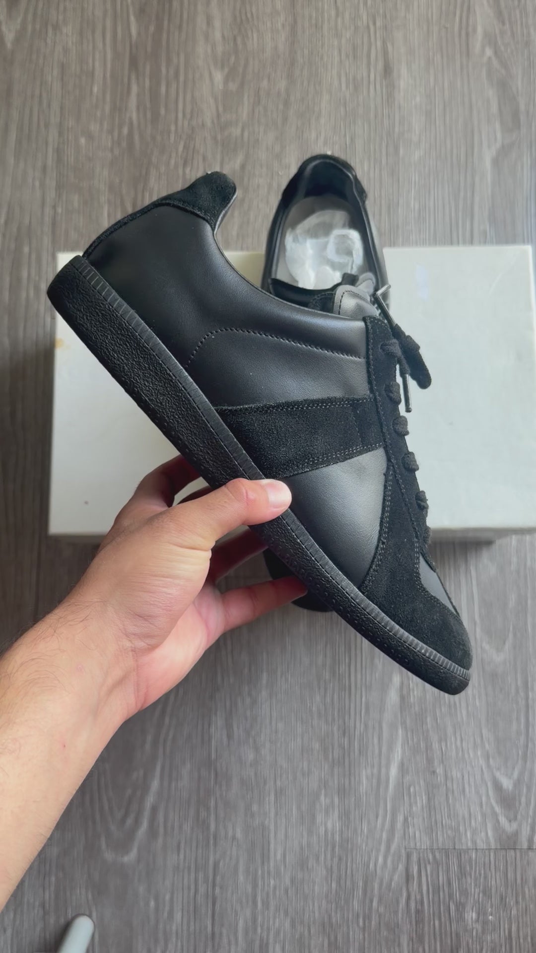 Maison Margiela Replica Low Top Sneakers “Black”