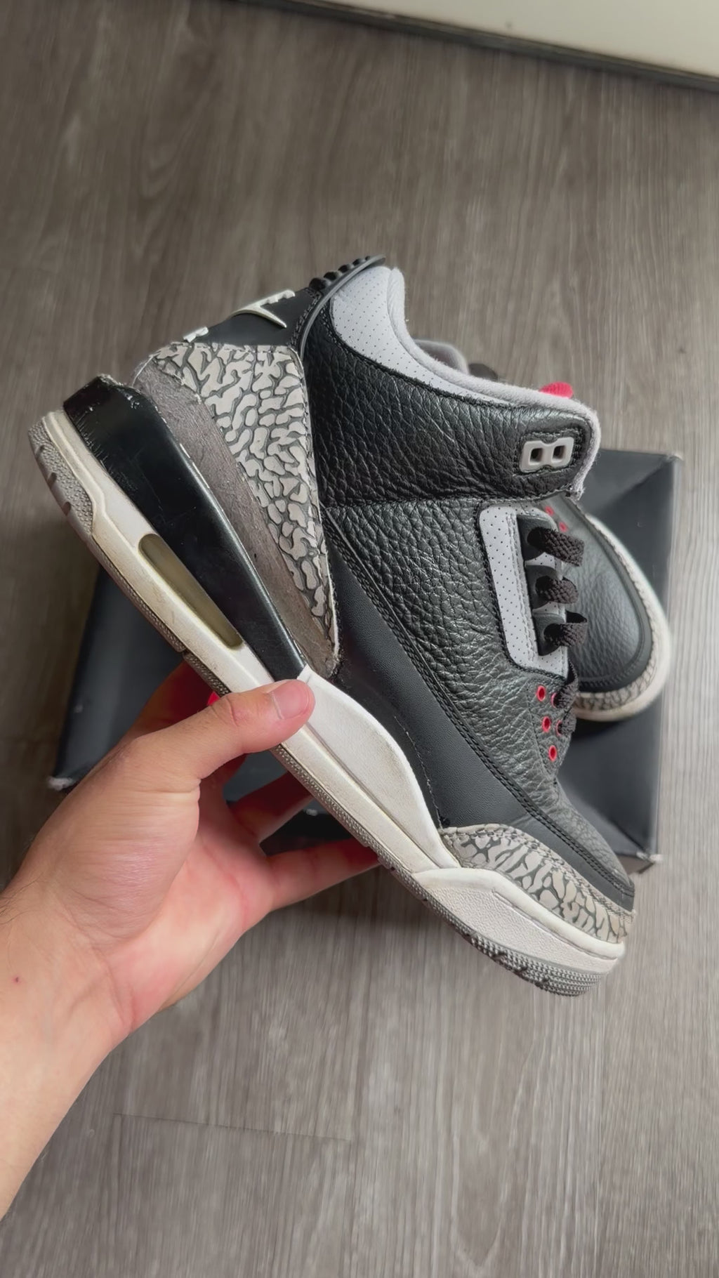 Jordan 3 Retro “Black Cement” (2018)