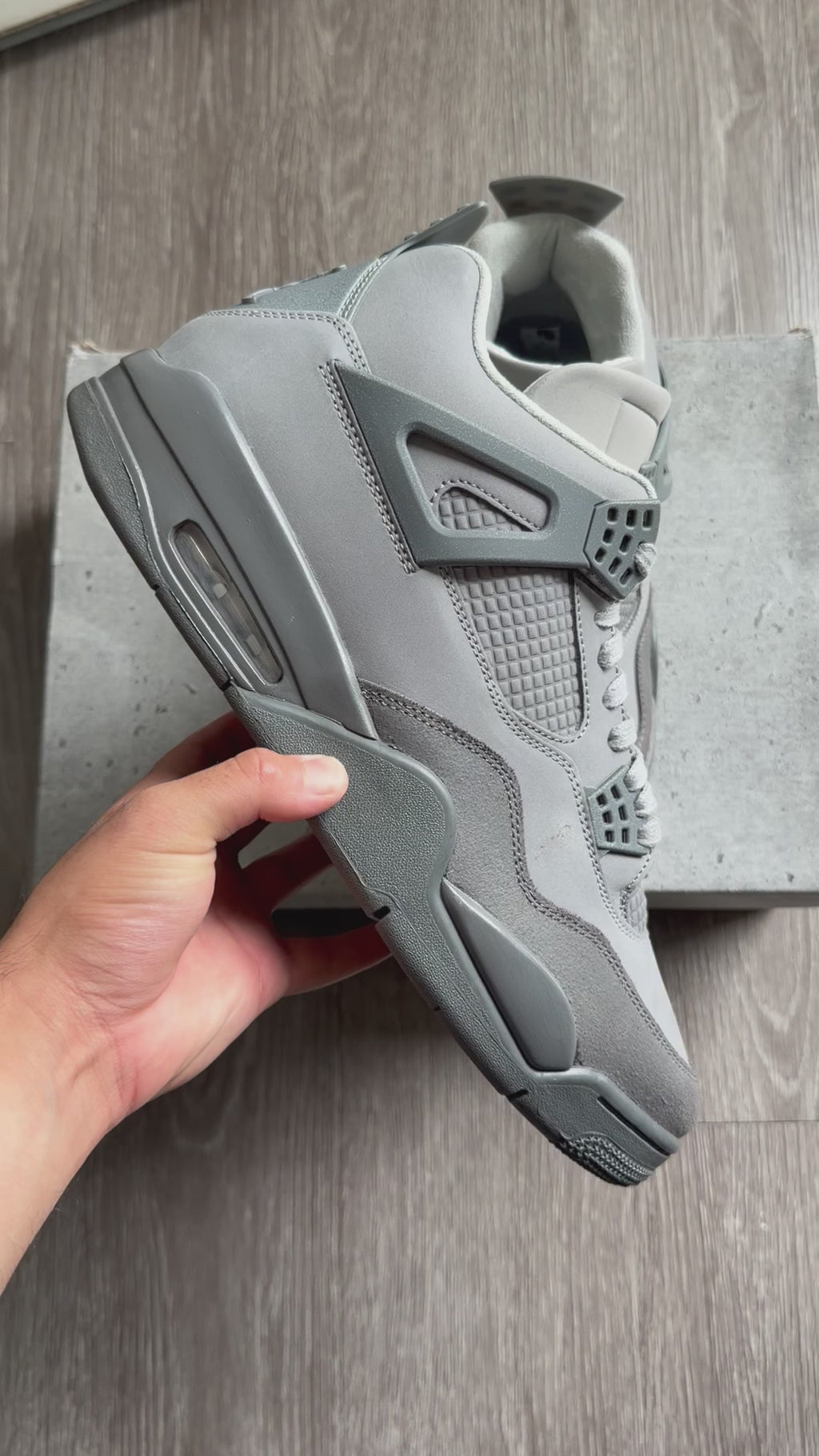 Jordan 4 Retro “Wet Cement”