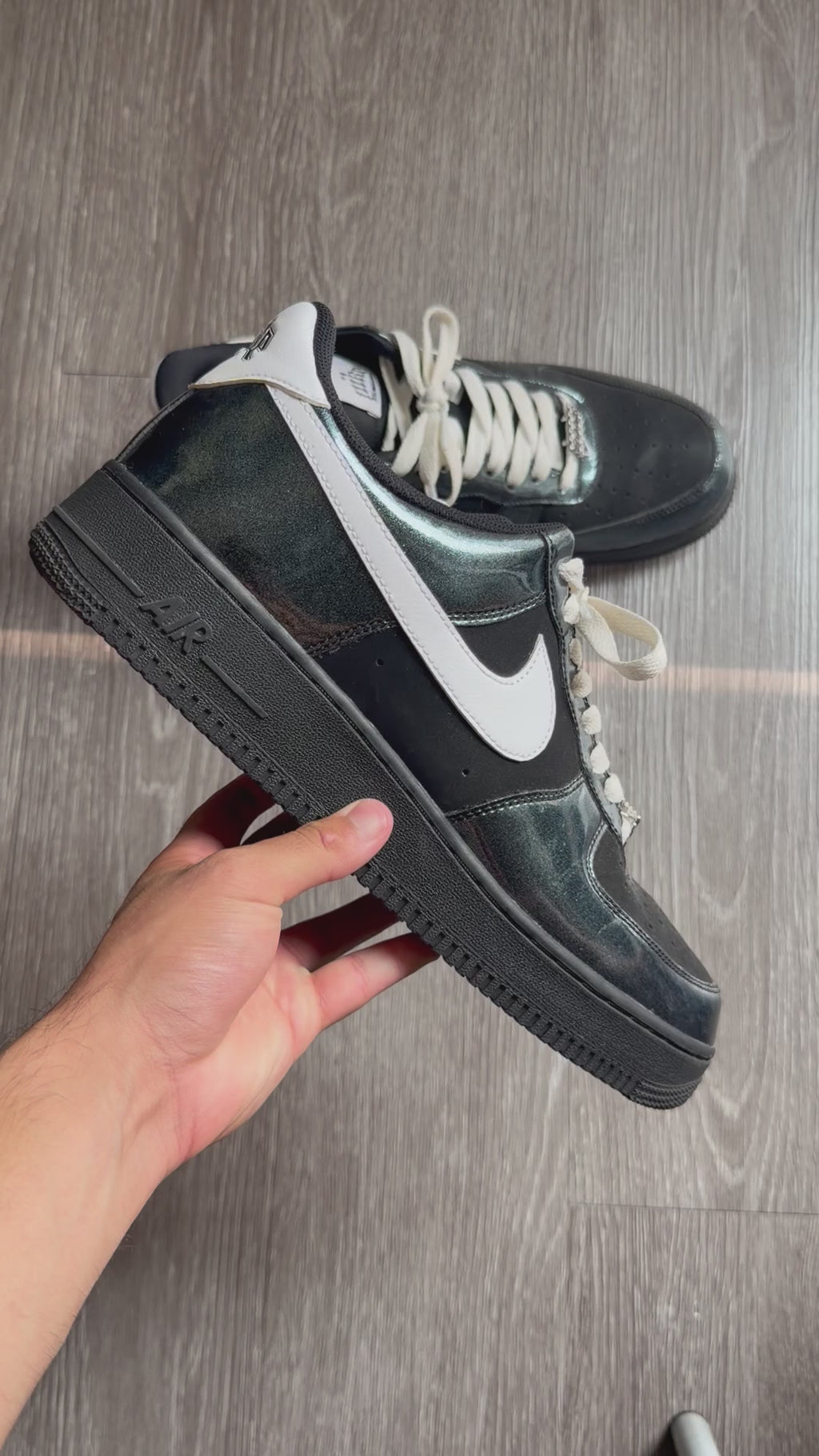 Nike Air Force 1 Low ‘07 LV8 “Glam Rock Black White”