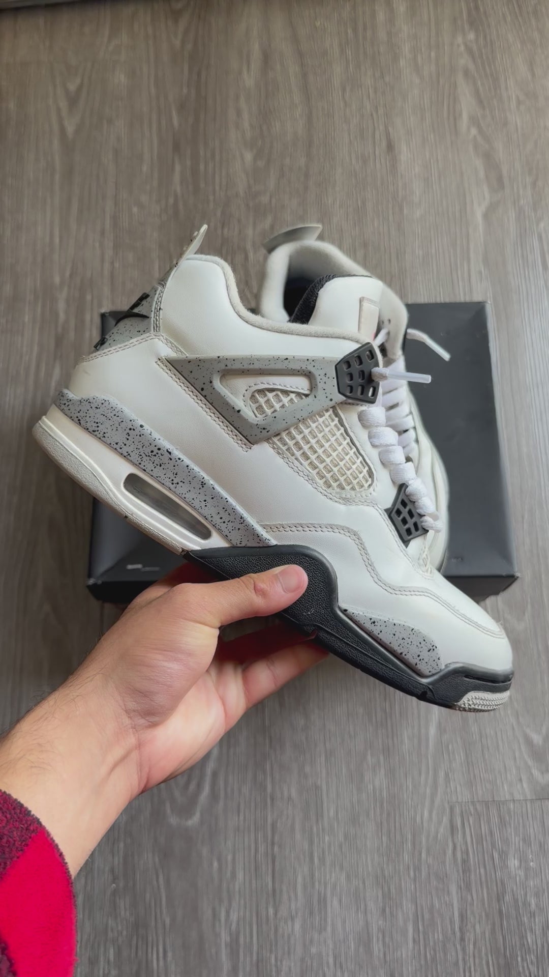 Jordan 4 Retro “White Cement” (2025)