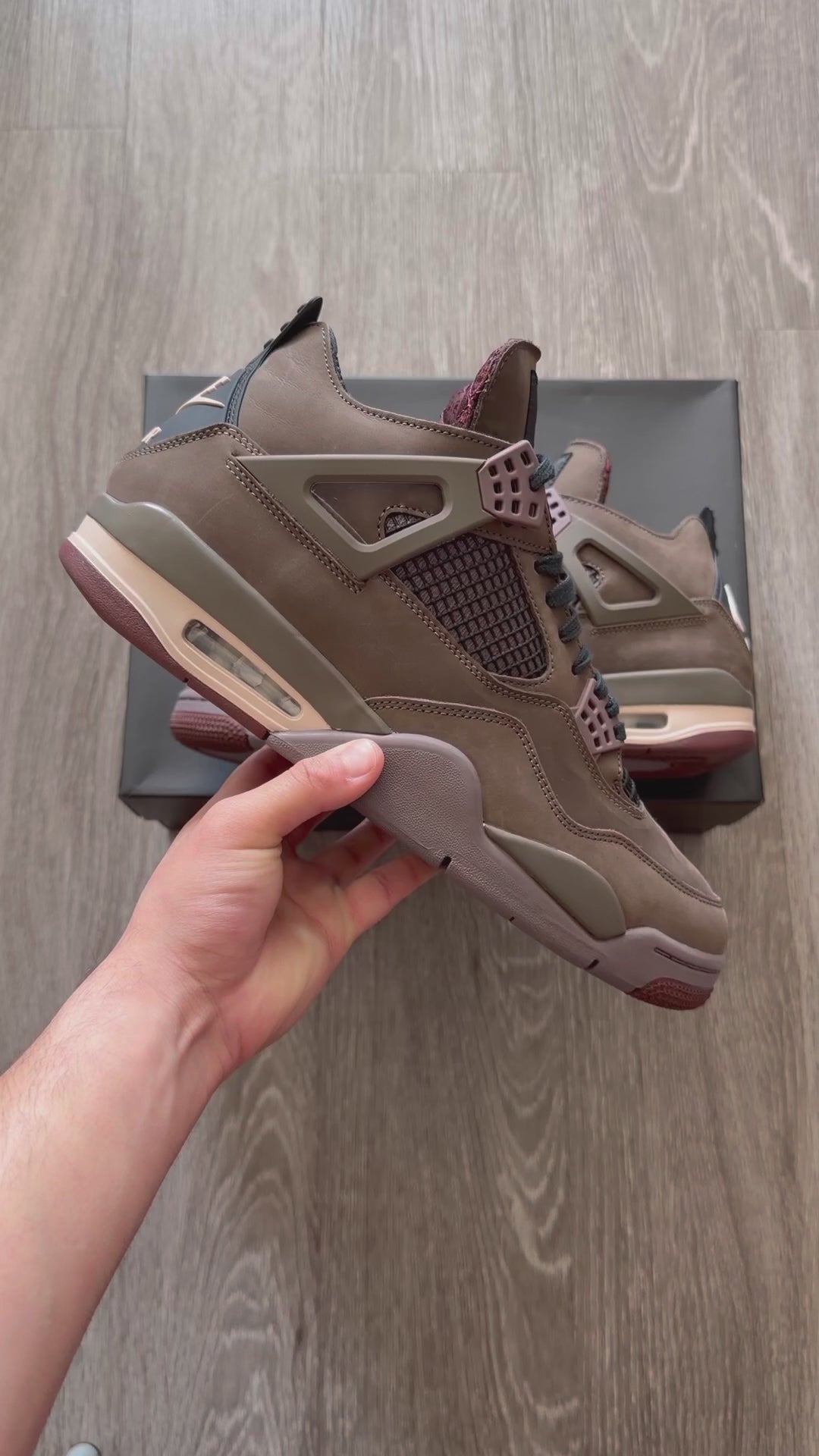 Jordan 4 Retro SP “A Ma Maniere Dark Mocha”