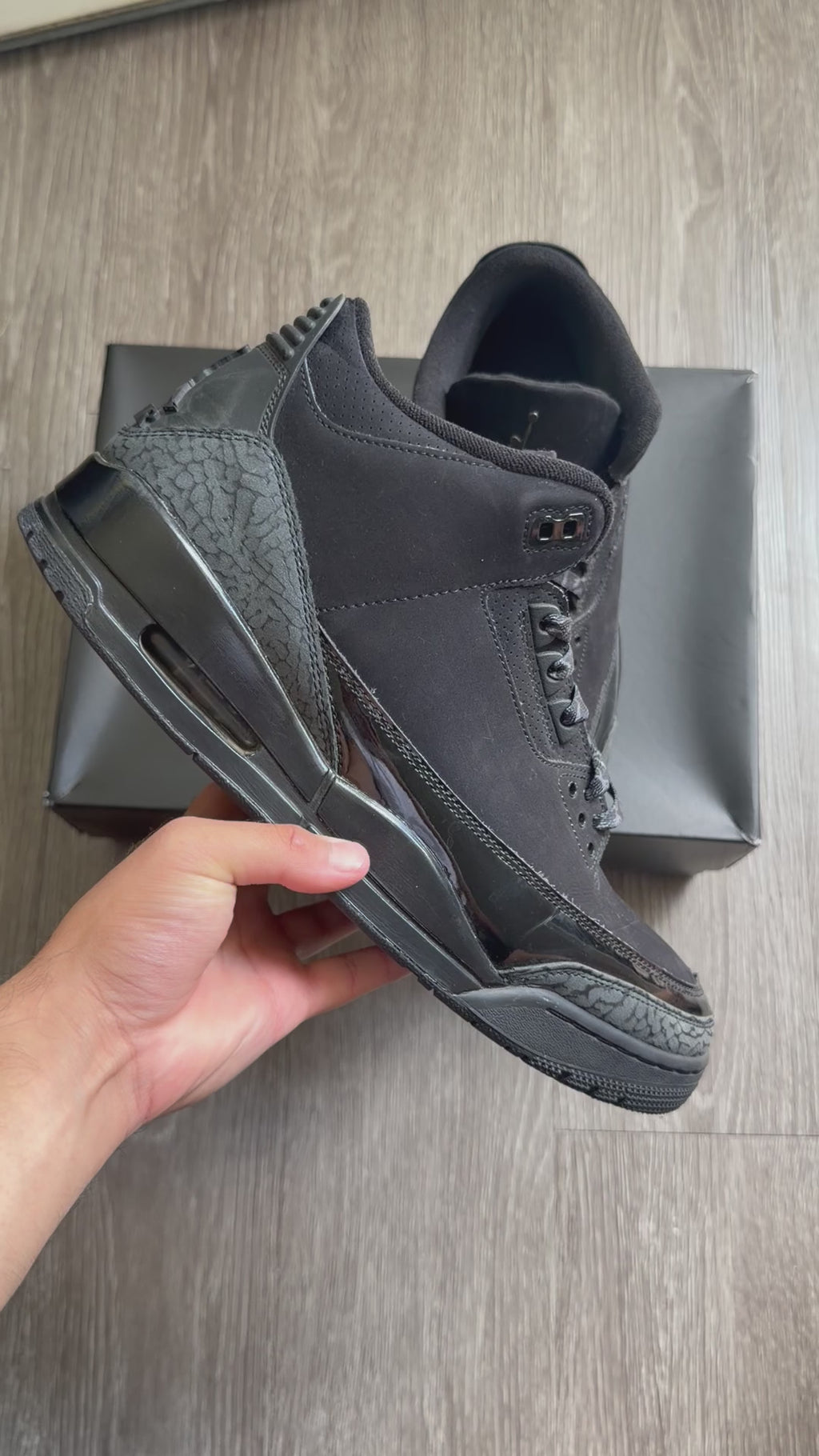 Jordan 3 Retro “Black Cat” (2025)